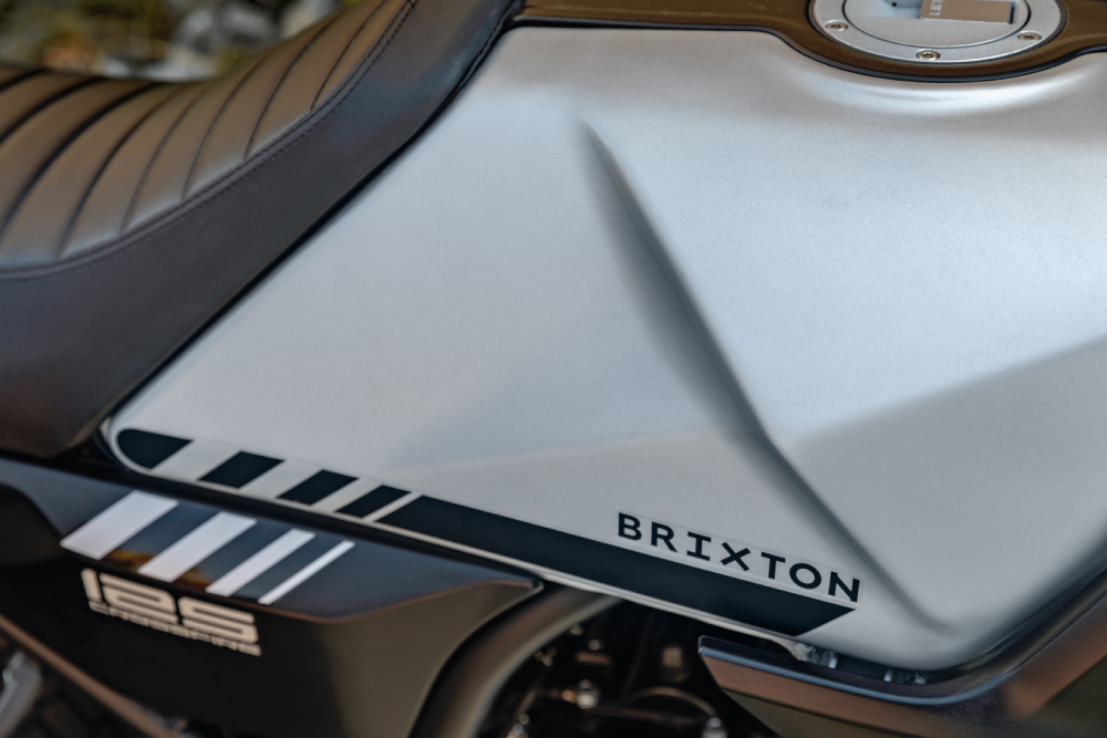 BRIXTON CROSSFIRE 125 LC ABS BULLET SILVER