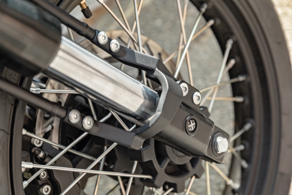 BRIXTON CROSSFIRE 125 LC ABS BULLET SILVER