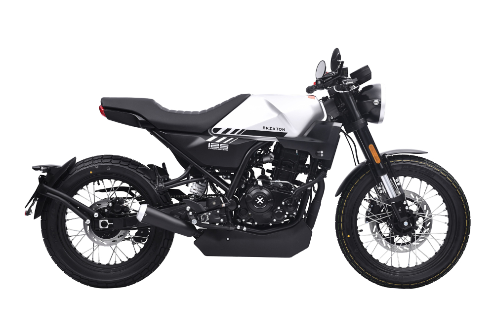 BRIXTON CROSSFIRE 125 LC ABS BULLET SILVER