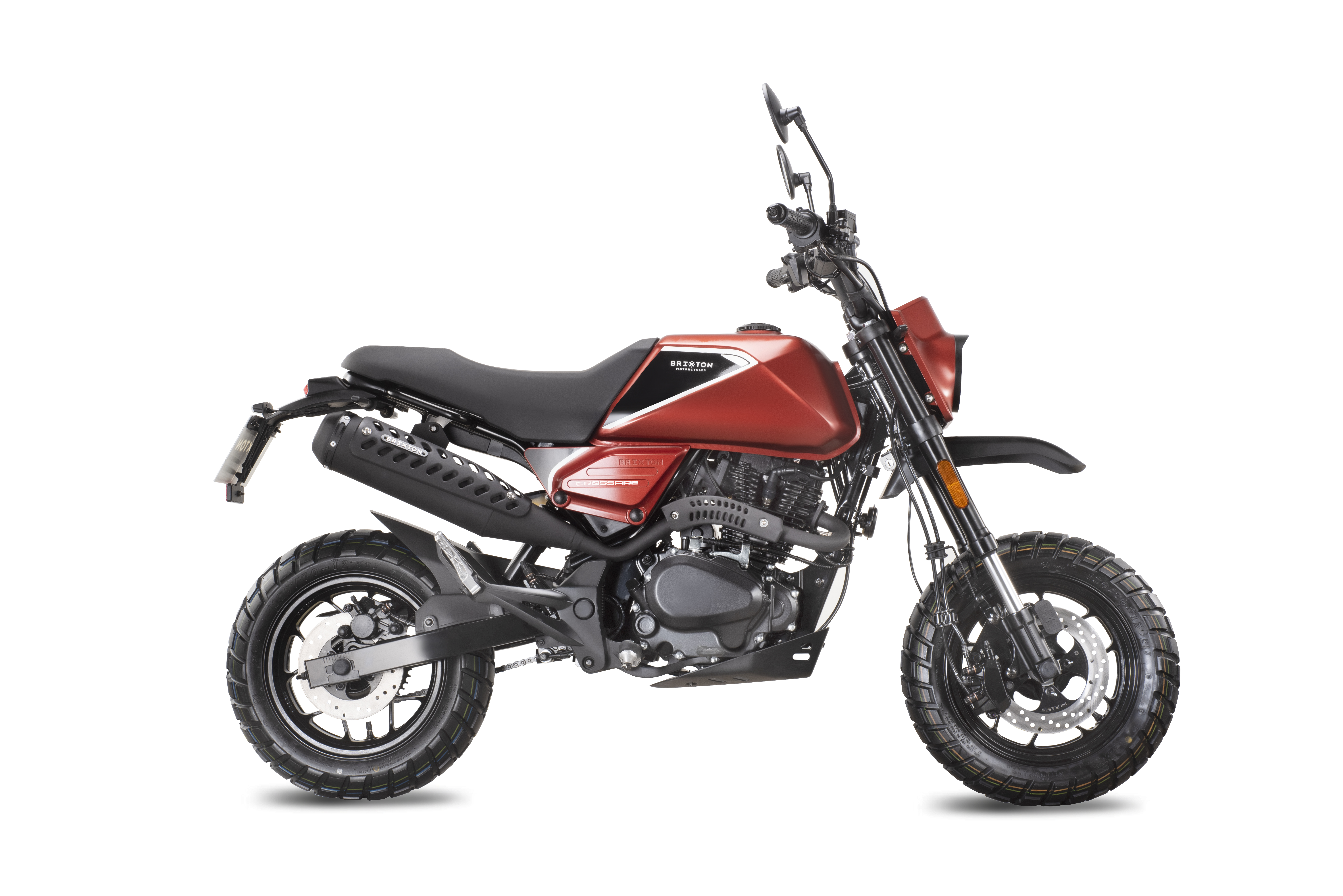 BRIXTON CROSSFIRE 125 XS CLOCKWORK ORANGE