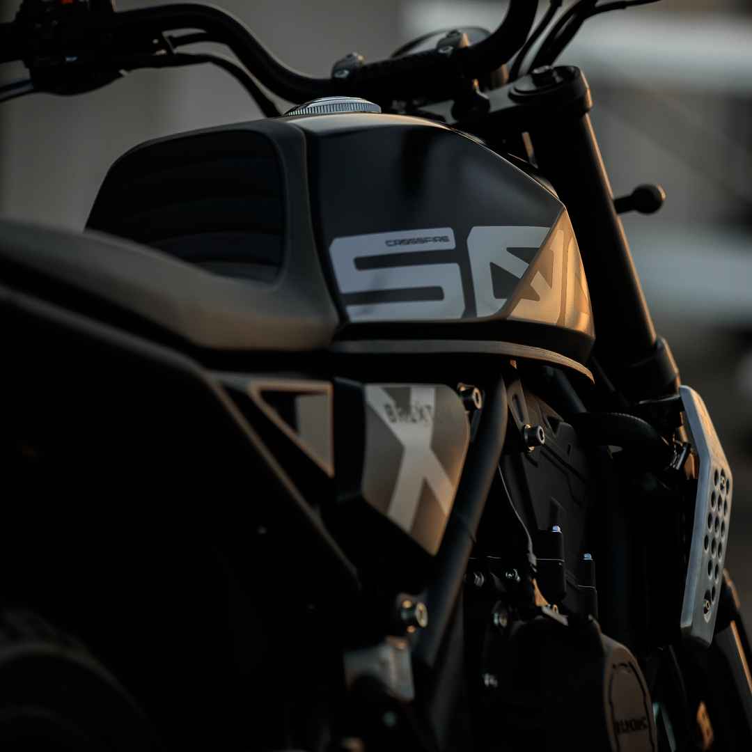 BRIXTON CROSSFIRE 500 X ABS BACKSTAGE BLACK MATT