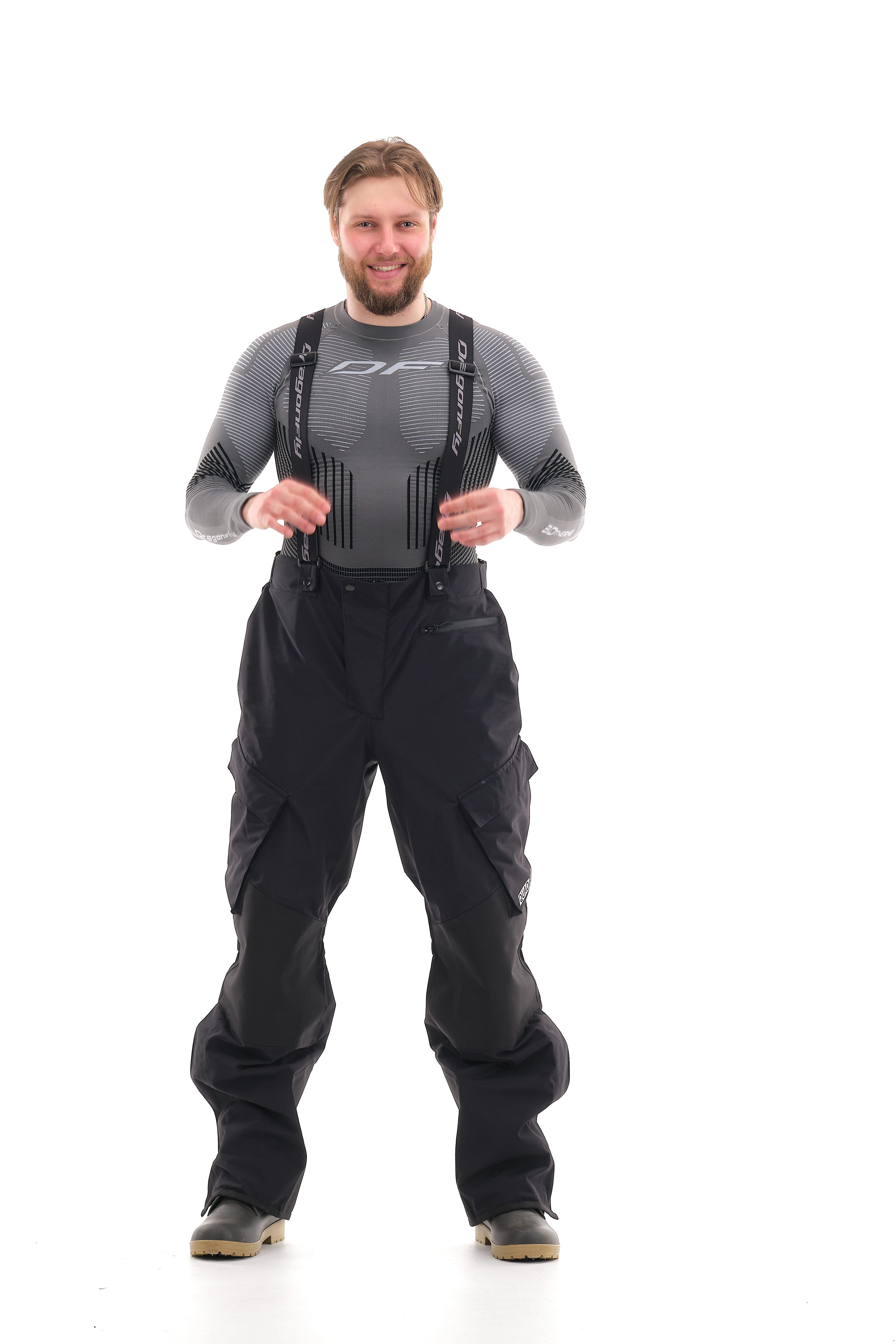 KELNĖS DRAGONFLY QUAD 2.0 JUODOS UNISEX