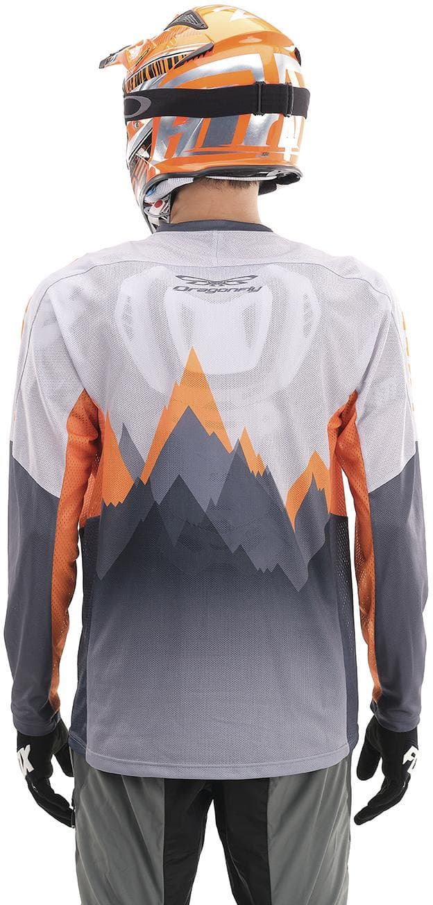 MOTO MARŠKINĖLIAI DRAGONFLY ENDURO FREERIDE PILKI