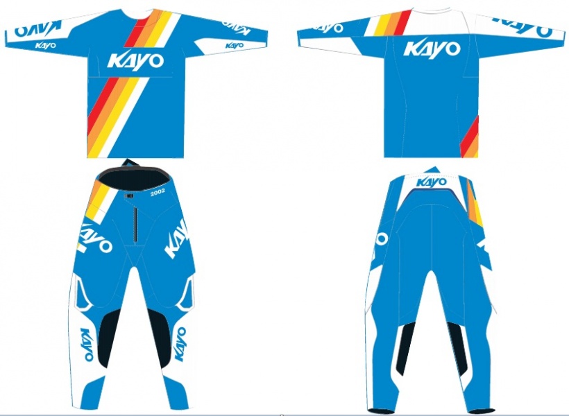  RACING APRANGA KAYO VAIKAMS MĖLYNA