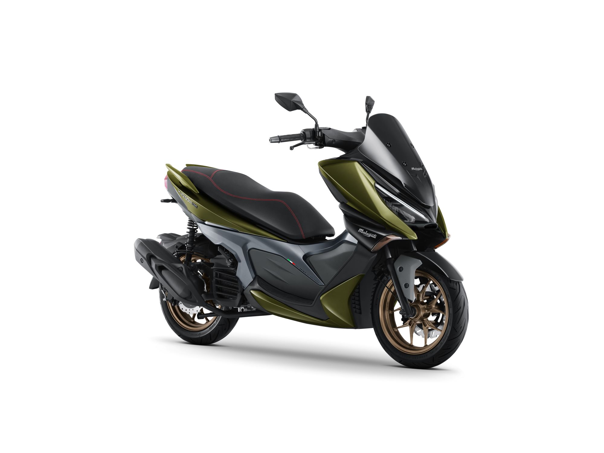 Motoroleris MALAGUTI MADISON 125 ALBERTO GREEN