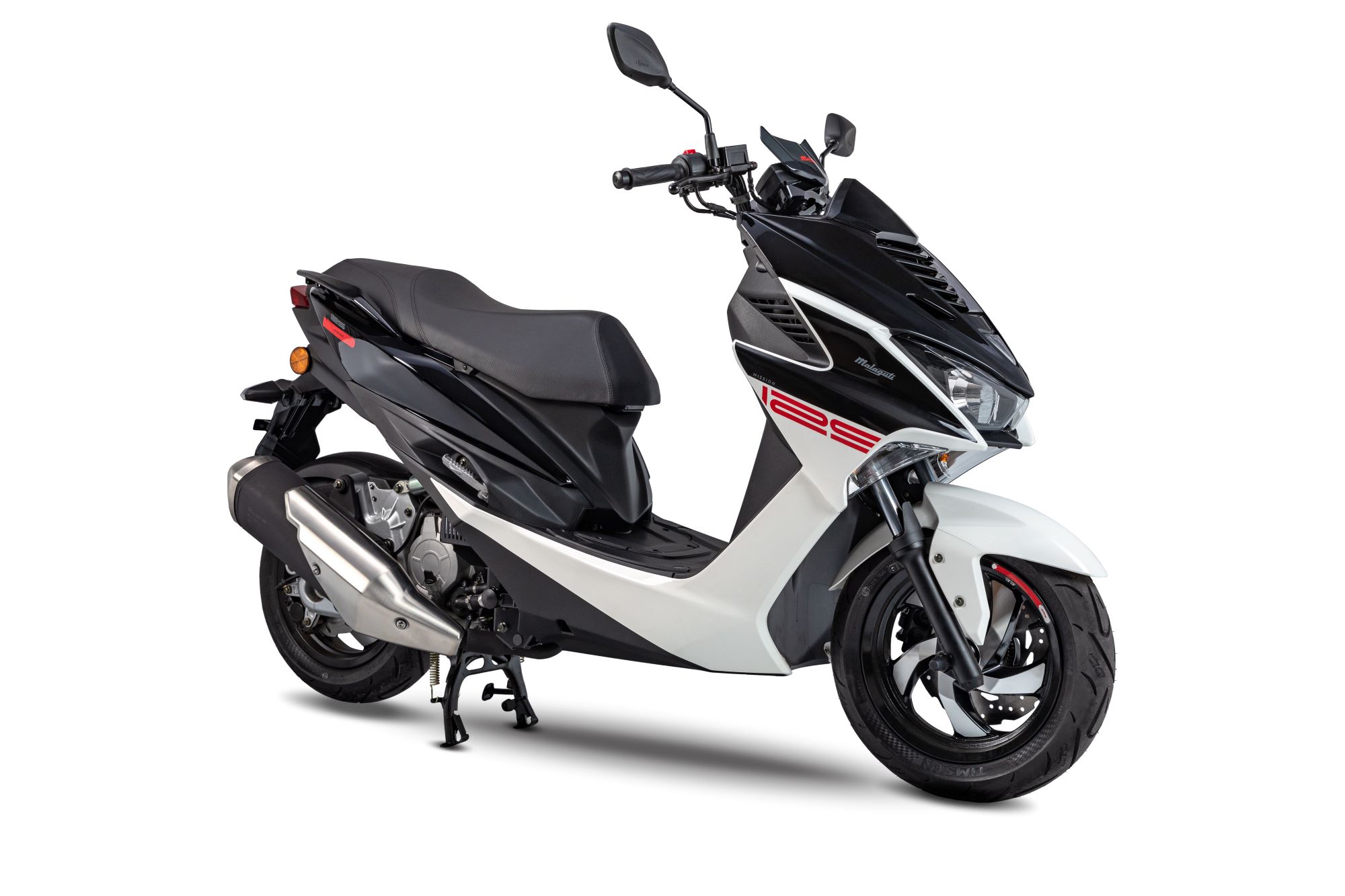 Motoroleris MALAGUTI MISSION 125 NEVE WHITE