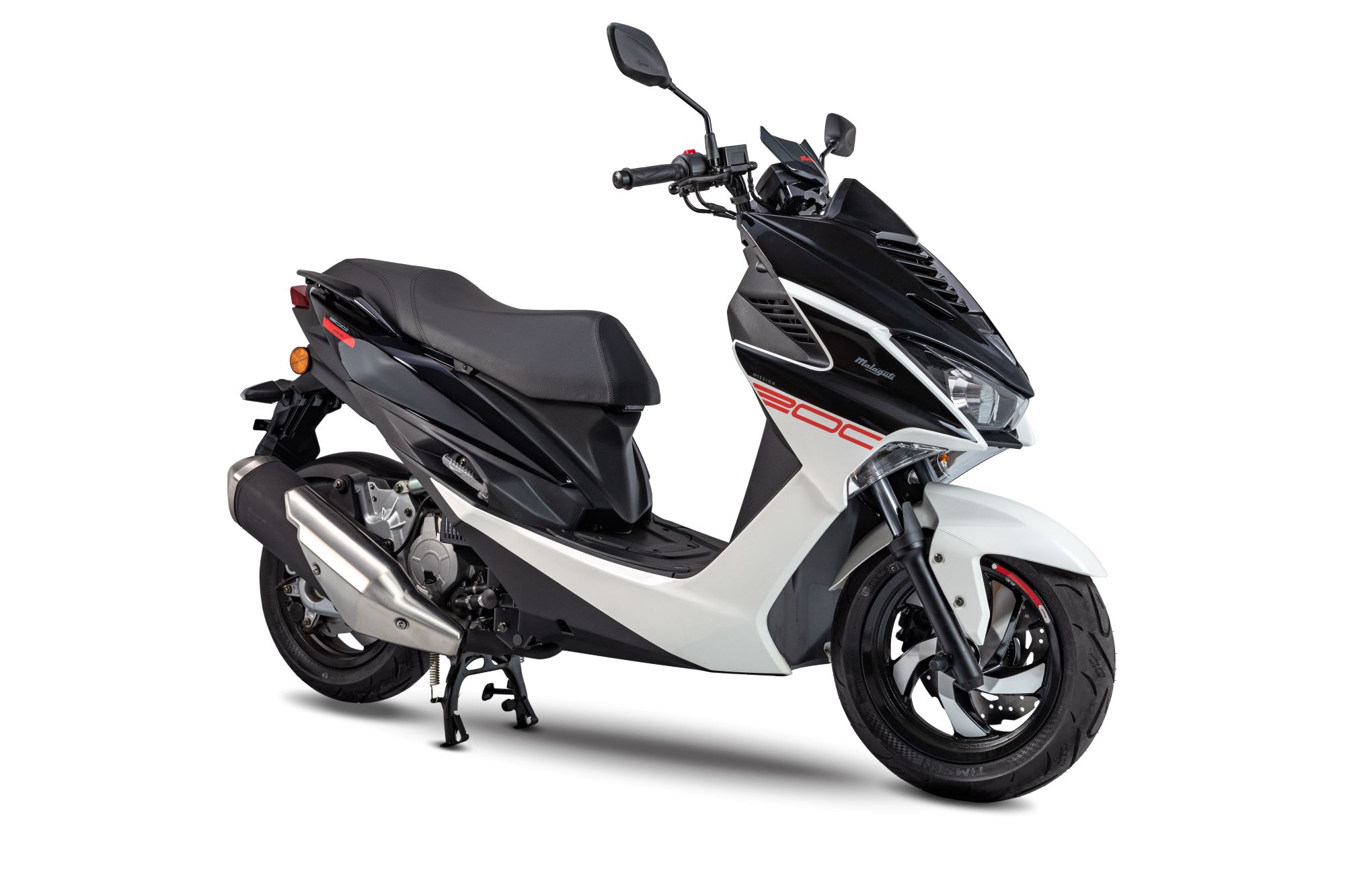 Motoroleris MALAGUTI MISSION 200 NEVE WHITE