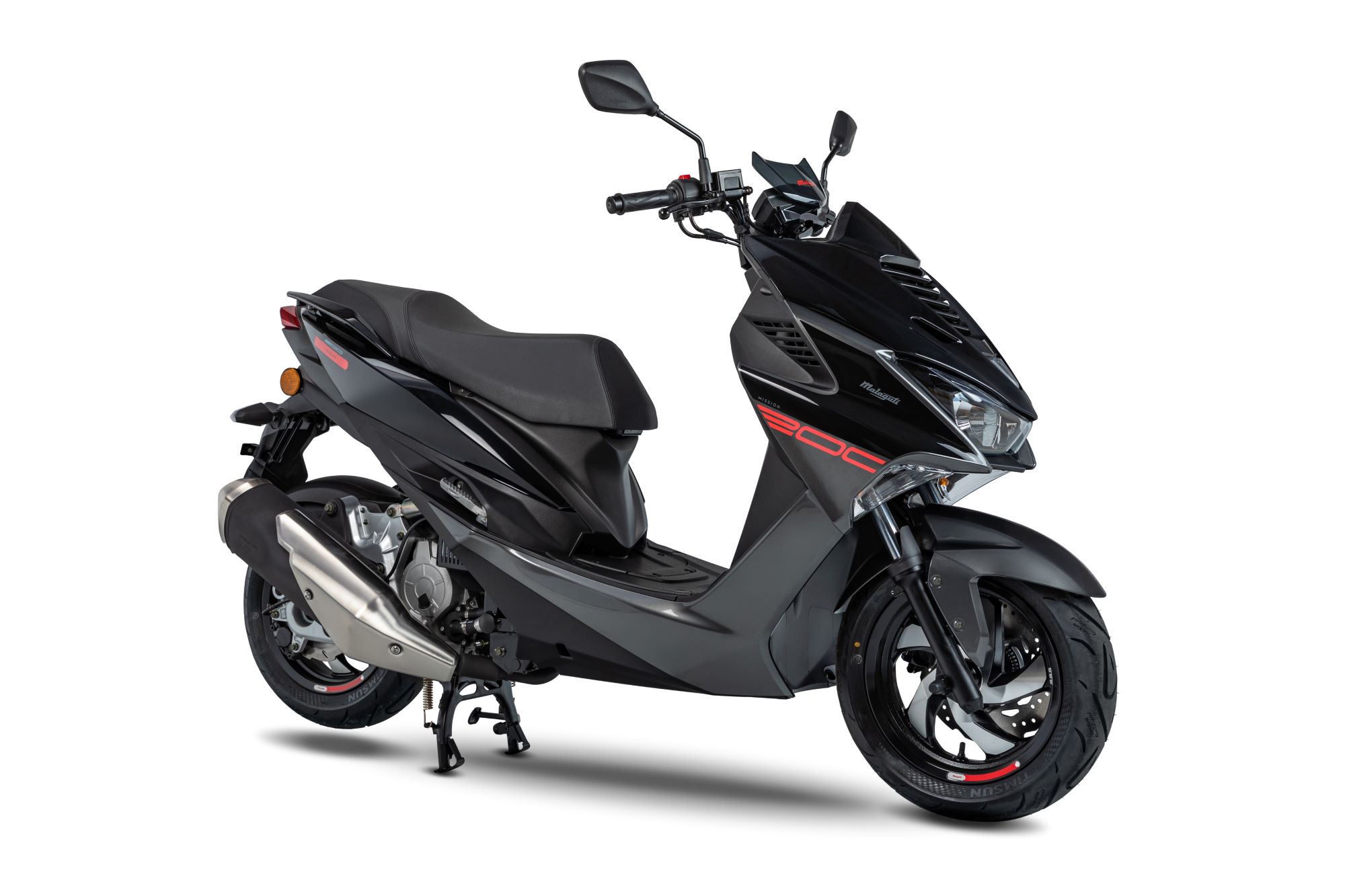 Motoroleris MALAGUTI MISSION 200 SPIRITO GREY