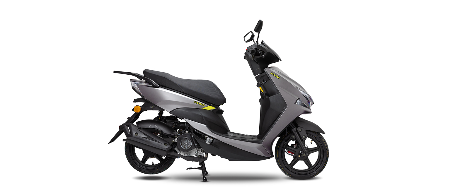 Motoroleris MOTRON BREEZY 50 ROCK GREY