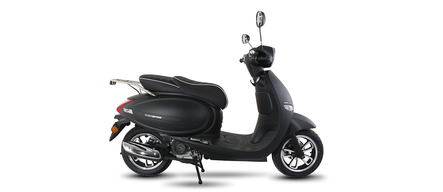 Motoroleris MOTRON IDEO 50 CARBON BLACK