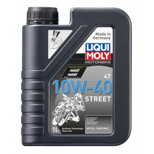 LIQUI MOLY MOTOCIKLINĖ VARIKLINĖ ALYVA 4T 10W-40 1l