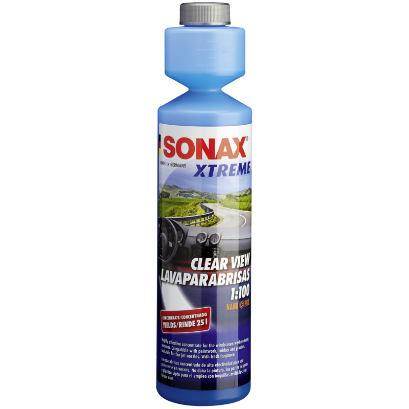 SONAX VASARINIS LANGŲ PLOVIMO KONCENTRATAS 1:100 XTREME 250ml