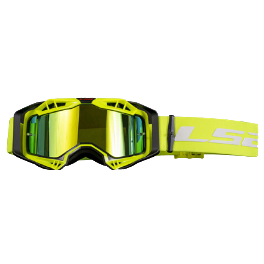 AKINIAI LS2 AURA PRO – JUODI / MĖLYNI, IRIDIUM STIKLIUKAS