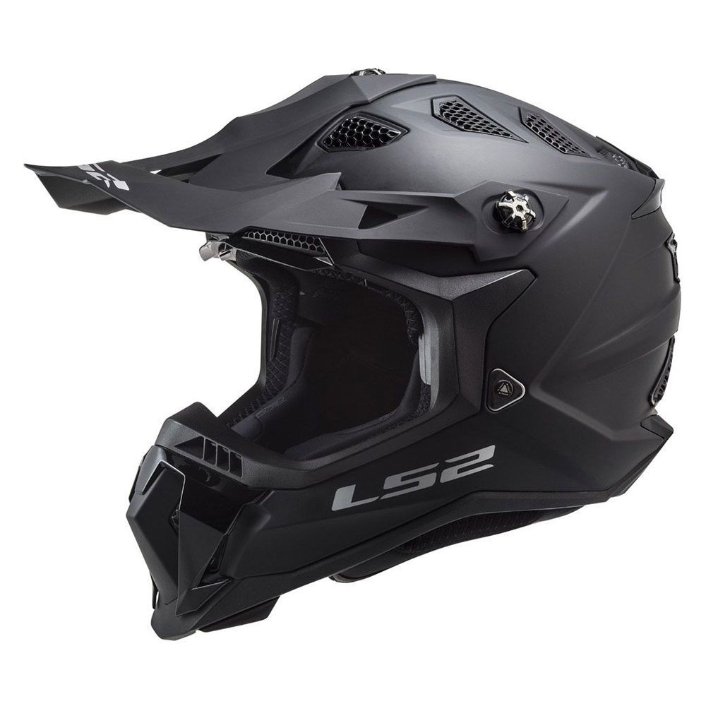 ŠALMAS LS2 MX700 SUBVERTER EVO II NOIR – JUODA SPALVA