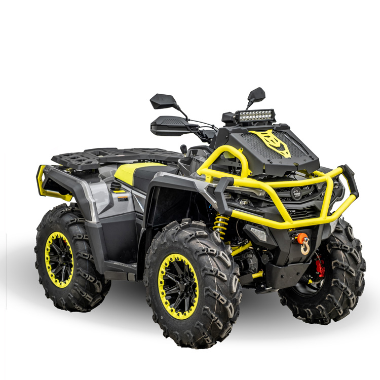 AODES Pathcross 1000S MUD PRO EPS V-Twin T3b KETURRATIS Pilkas/Geltonas