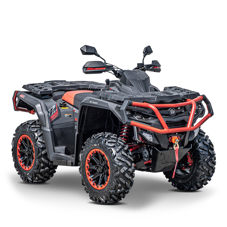 UPMOTO TCROSSER 1000S EPS V-Twin T3b KETURRATIS JUODAS CARBON