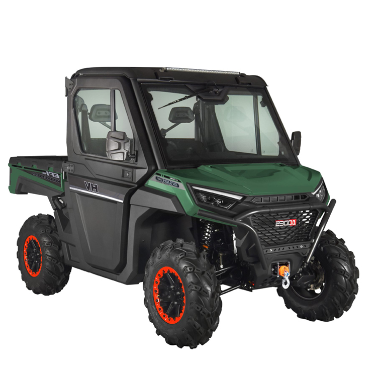 AODES WORKCROSS 1000-3 HVAC EPS MOTOVISUREIGIS Tamsiai žalias